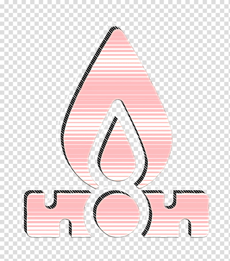Summer Camp icon Campfire icon Fire icon, Pink, Vehicle, Logo transparent background PNG clipart