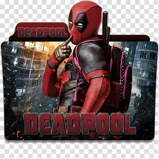 Deadpool  Folder Icon Mega Pack, Deadpool v transparent background PNG clipart