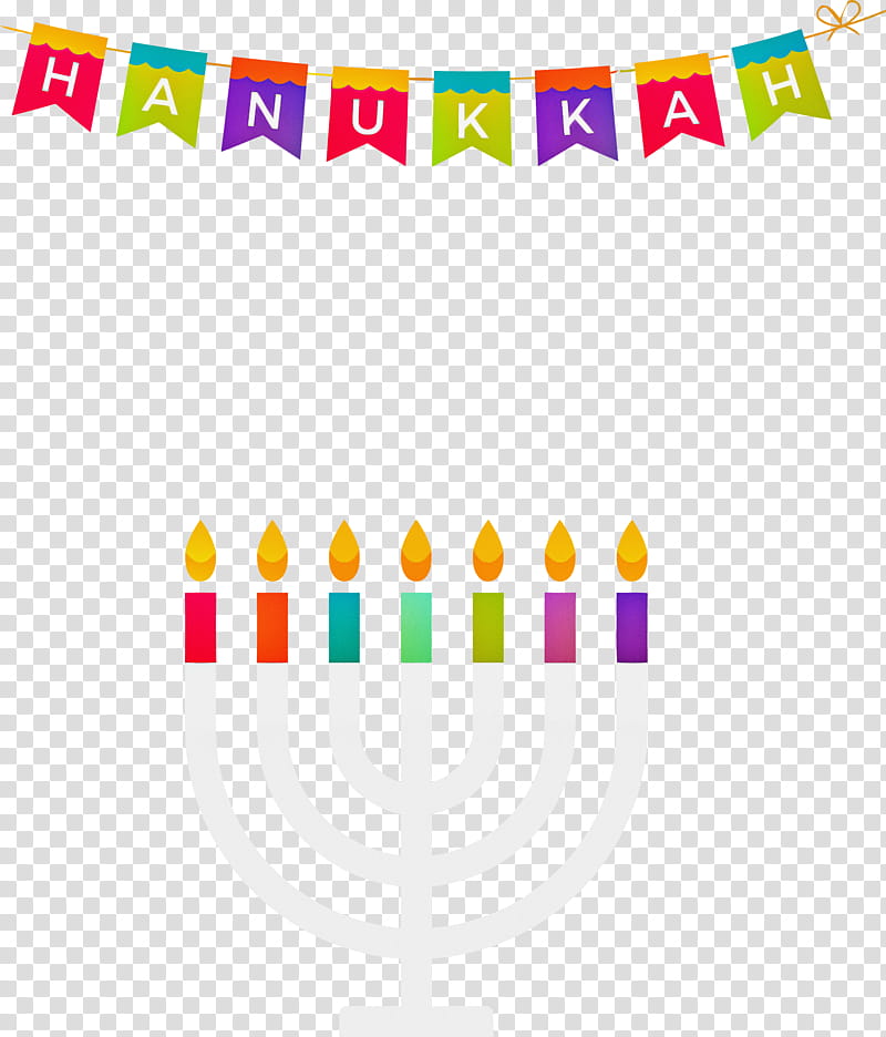 Hanukkah Happy Hanukkah, Birthday Candle, Writing Implement transparent background PNG clipart