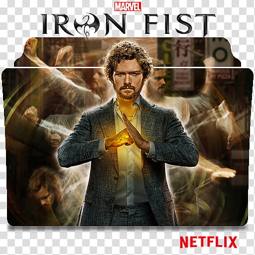 Iron Fist series folder icons, Iron Fist ( transparent background PNG clipart