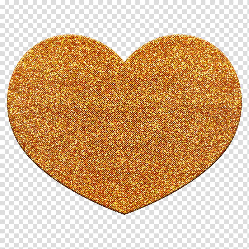 Orange, Heart, Yellow, Glitter, Metal transparent background PNG clipart