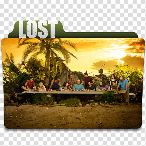 LOST  folder icons , Lost saison  transparent background PNG clipart