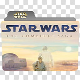 Star Wars The Complete Saga, Star Wars Folder icon transparent background PNG clipart