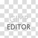 Gill Sans Text Dock Icons, gimp, GIMP Editor icon transparent background PNG clipart
