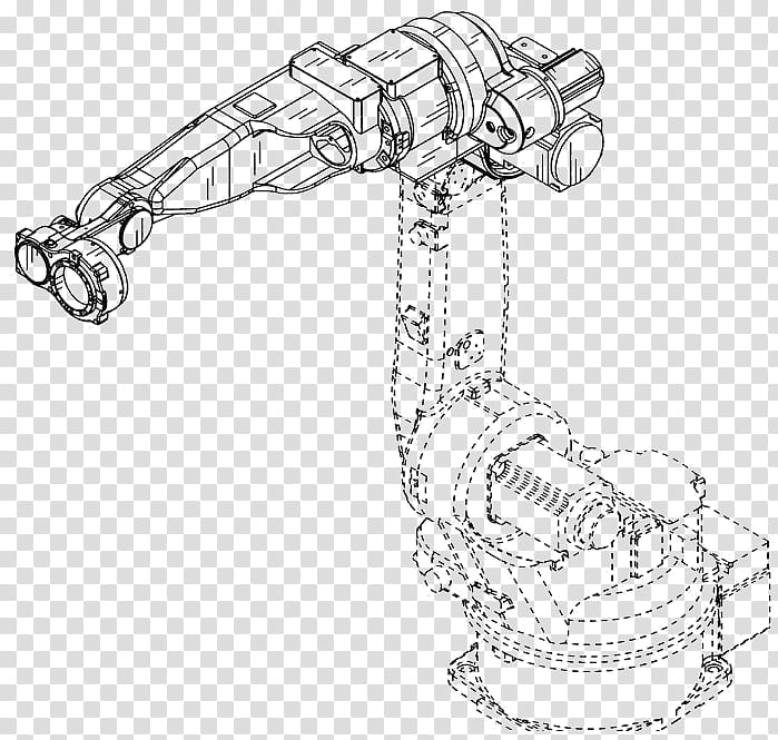 Industrial Robot - 3D Model by weeray