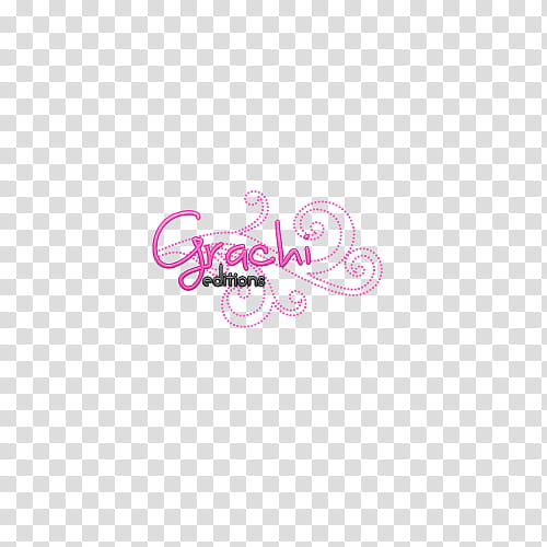 grachi editions, pink Grachi text illustration transparent background PNG clipart