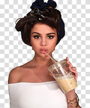 Selena Gomez , (3) transparent background PNG clipart thumbnail