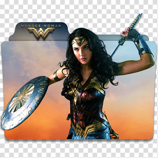 Wonder Woman  Folder Icon Pack, Wonder Woman v transparent background PNG clipart