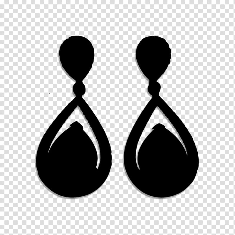 Earring Earrings, Black, Jewellery, Body Jewelry, Blackandwhite, Logo transparent background PNG clipart