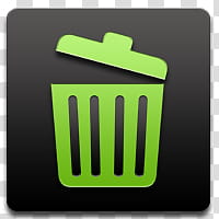 Tha Icon, utilities_trash_open transparent background PNG clipart