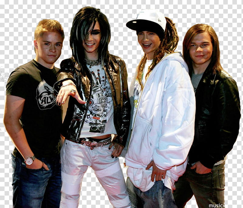 Bill y Tom Kaulitz transparent background PNG clipart