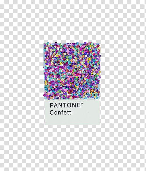 Vol , Pantone Confetti art transparent background PNG clipart