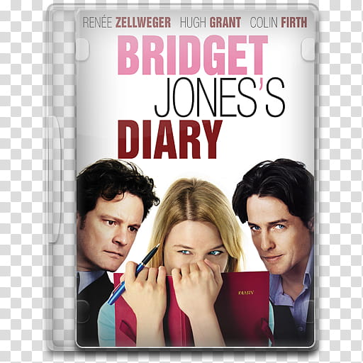 Movie Icon Mega , Bridget Jones's Diary, Bridget Jones's Diary DVD case transparent background PNG clipart