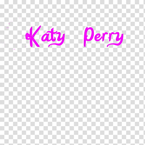 Katy Perry Texto transparent background PNG clipart