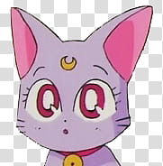 Kawaii Cats, Sailor Moon cat character transparent background PNG clipart