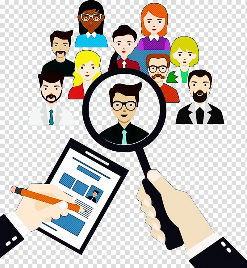 people cartoon sharing team white-collar worker, Whitecollar Worker, Business, Employment transparent background PNG clipart