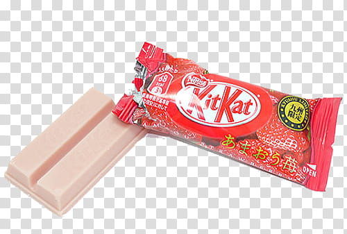 Kitkat chocolate with pack transparent background PNG clipart