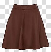 brown skirt transparent background PNG clipart