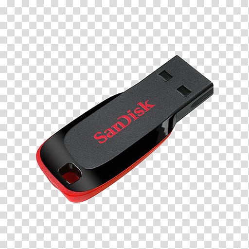 Sandisk USB Drive Icons, Sandisk Cruzer Blade  transparent background PNG clipart