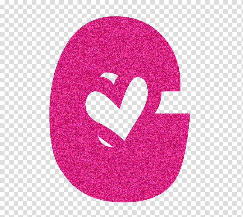 Letras de el abecedario, oval framed pink heart art transparent background PNG clipart