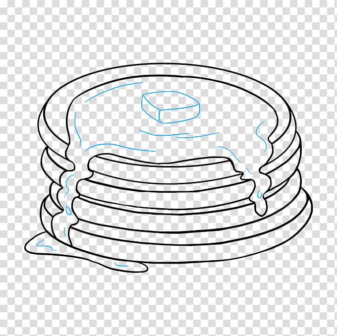 Cake, Pancake, Drawing, Line Art, Pencil, Waffle, Maple Syrup, Food transparent background PNG clipart