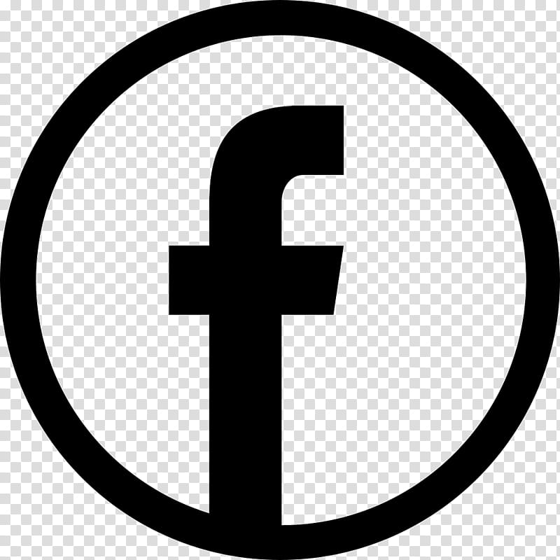 white facebook f png