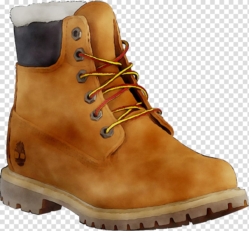 Snow, Shoe, Boot, Walking, Footwear, Work Boots, Tan, Brown transparent background PNG clipart