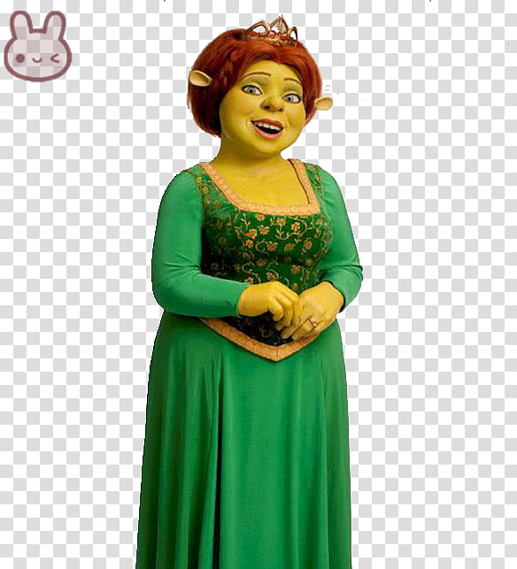 Princesa Fiona transparent background PNG clipart