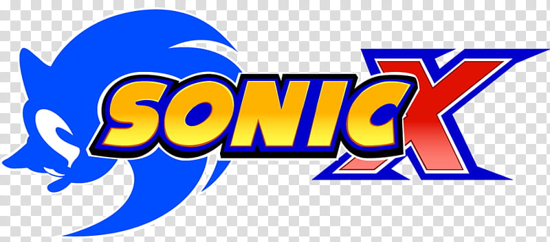 Sonic X Logo, Sonic X logo transparent background PNG clipart