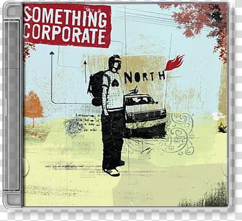 Album Cover Icons, something corporate . north, Something Corporate album icon transparent background PNG clipart