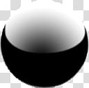 FREE MatCaps, round white and black ball transparent background PNG clipart