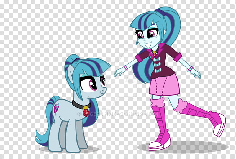 Sonata Dusk Pony And Human transparent background PNG clipart