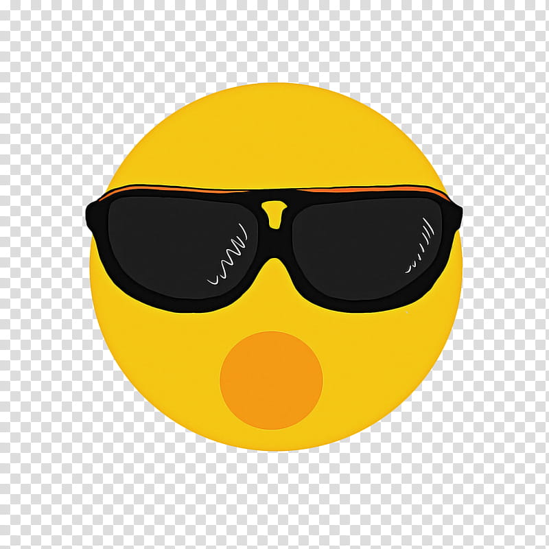 Smiley Face, Glasses, Sunglasses, Emoji, Emotion, Goggles, Emoticon, Sticker transparent background PNG clipart