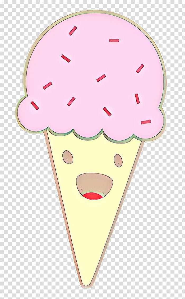 Ice Cream Cone, Ice Cream Cones, Pink M, Heart, Cartoon, Food, Frozen Dessert, Strawberry transparent background PNG clipart