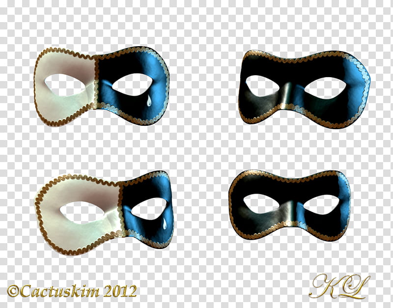 Masks KL, masquerade masks transparent background PNG clipart