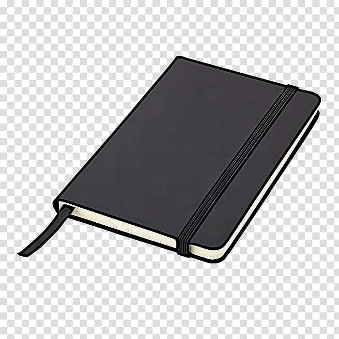 Notebook Moleskine Paper Office Supplies Rubber Bands, Hardcover, Cardboard, Bookbinding, Amazonbasics Classic Notebook, Leather, Technology, Wallet transparent background PNG clipart