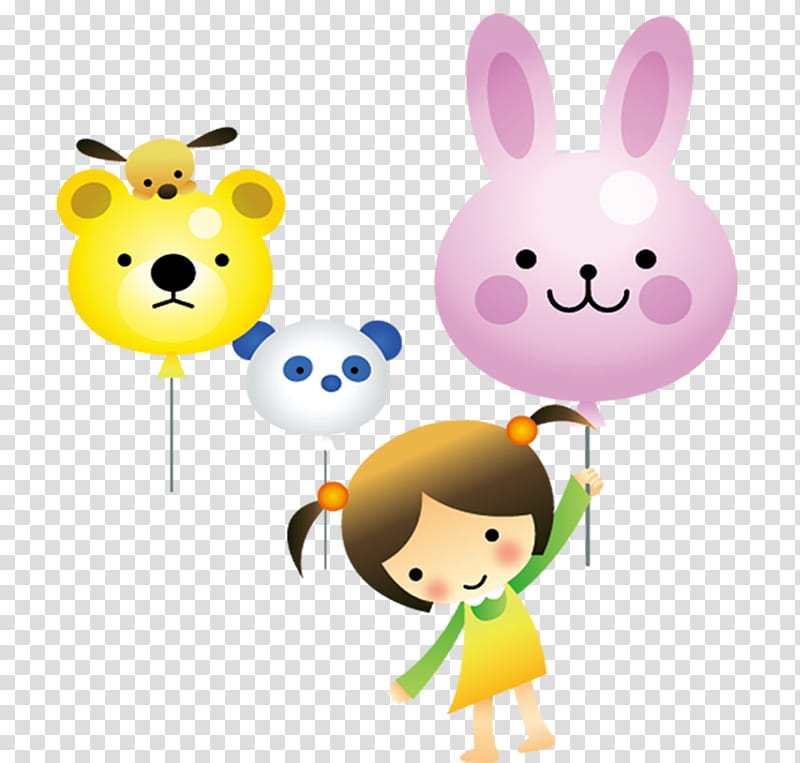 Baby, Cartoon, Drawing, Rabbit, Animation, Poster, Yellow, Smile transparent background PNG clipart