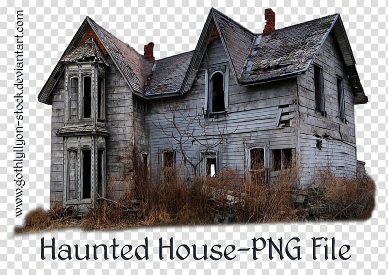Haunted House, haunted house illustration transparent background PNG clipart