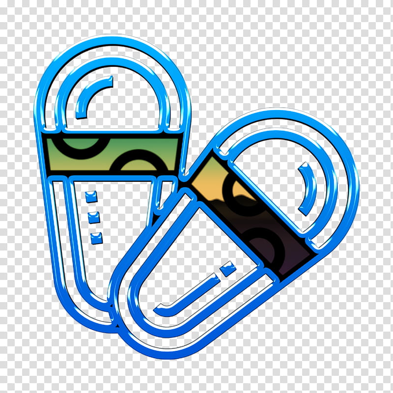 Sandals icon Spa Element icon Slipper icon, Line transparent background PNG clipart