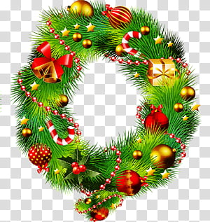Christmas decoration, Oregon Pine, Wreath, Christmas Ornament, Plant, Tree, Colorado Spruce, Fir transparent background PNG clipart thumbnail
