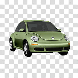 VW Beetle Icons, Beetle-Gecko Green, green Volkswagen Beetle transparent background PNG clipart