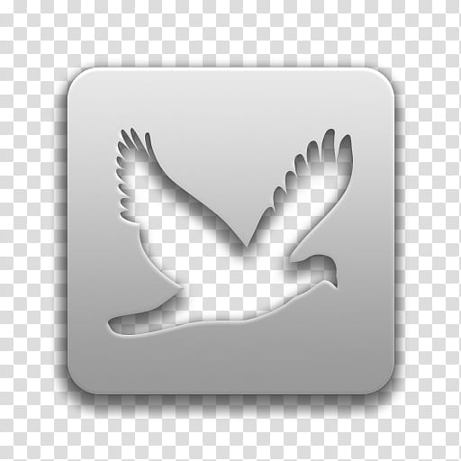 Token isation, gray and white bird logo transparent background PNG clipart