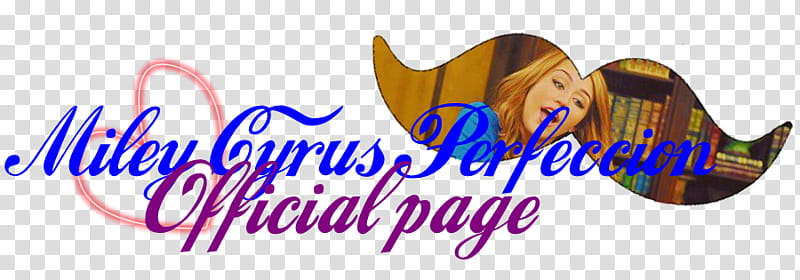 Logo Oficial de Miley Cyrus Perfeccion transparent background PNG clipart