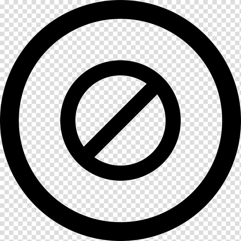 Copyright Symbol, Creative Commons, Publicdomain Software, Intellectual Property, Line, Circle, Logo, Blackandwhite transparent background PNG clipart