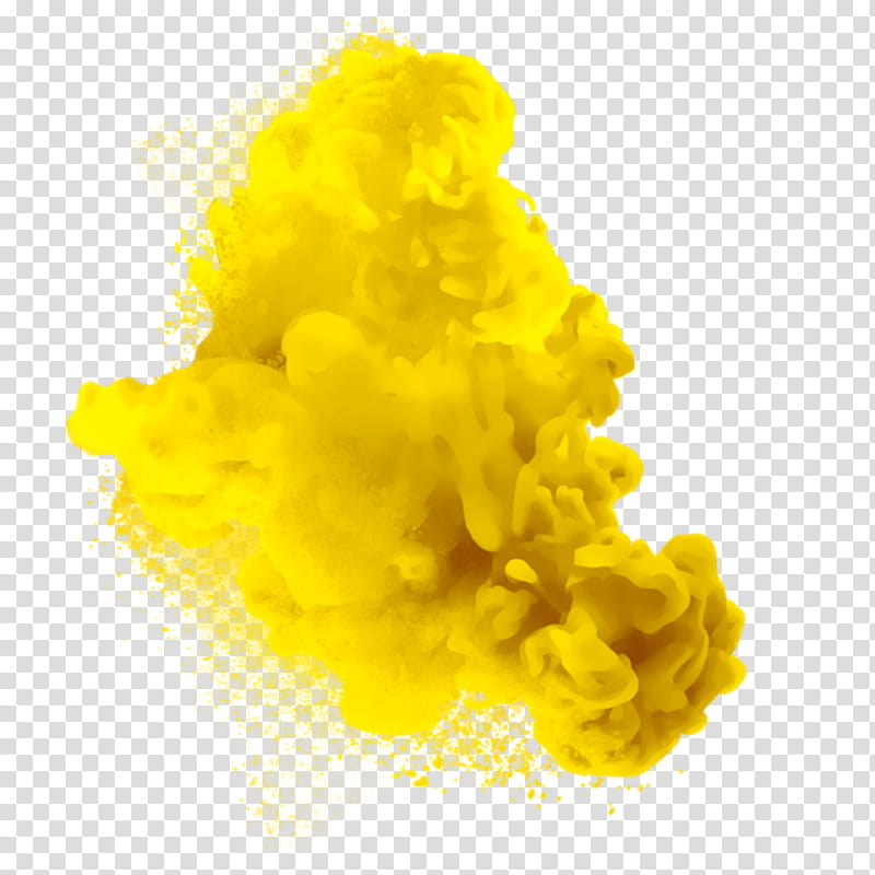 cartoon yellow paint