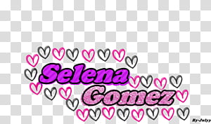 Selena Gomez Texto 01 transparent background PNG clipart thumbnail