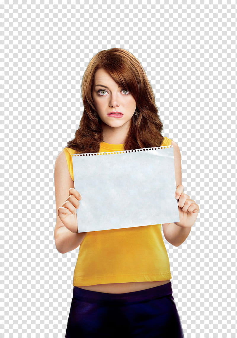 Emma Stone Easy A transparent background PNG clipart