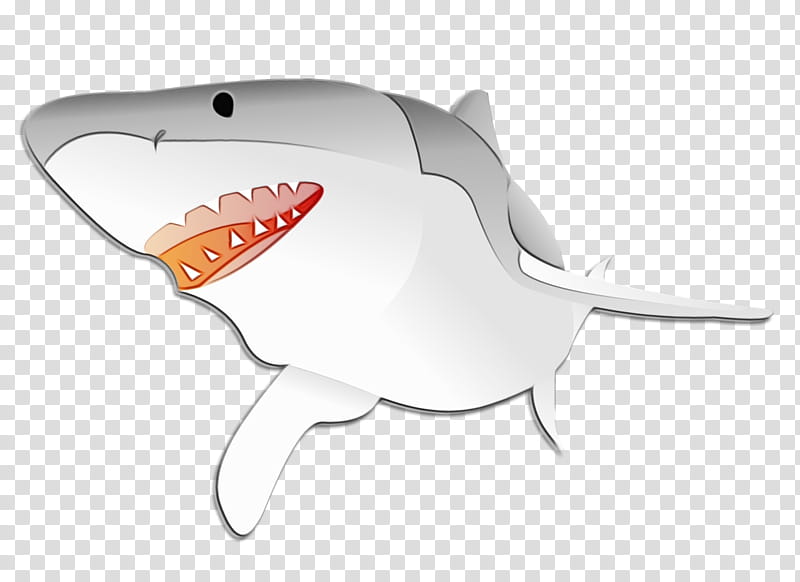 Great White Shark, Technology, Fish, Cartoon, Tiger Shark, Cartilaginous Fish, Mouth, Lamniformes transparent background PNG clipart