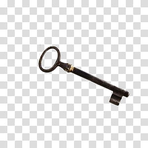 , black skeleton key transparent background PNG clipart