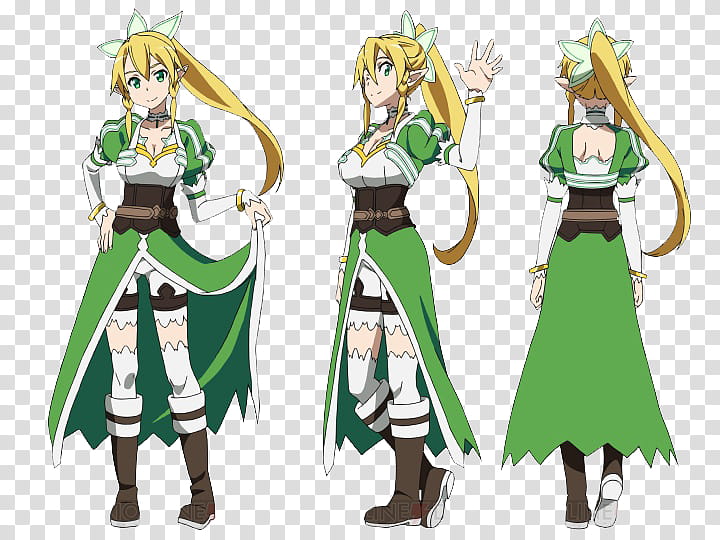 Sword Art Online, Lyfa Render, female anime character transparent background PNG clipart